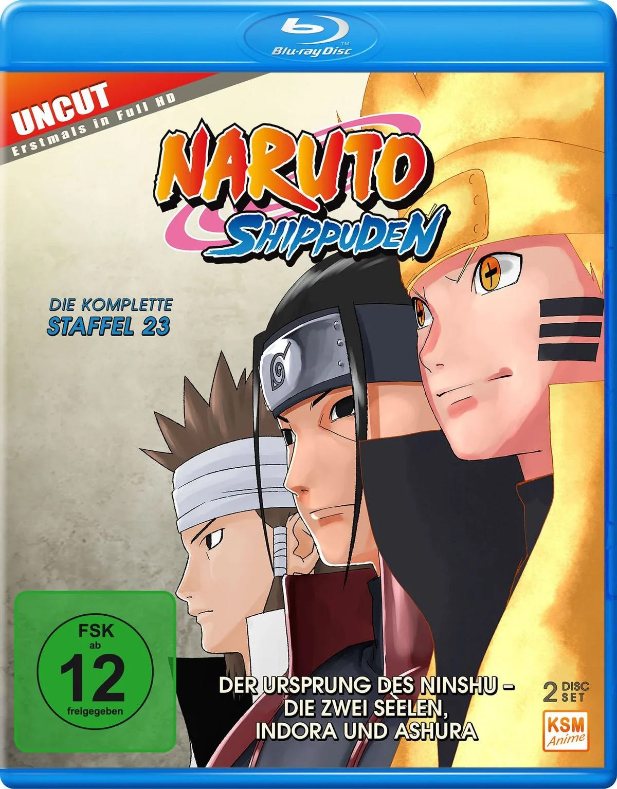 Naruto Shippuden - Staffel 23  [2 BRs] - Blu-ray Disc