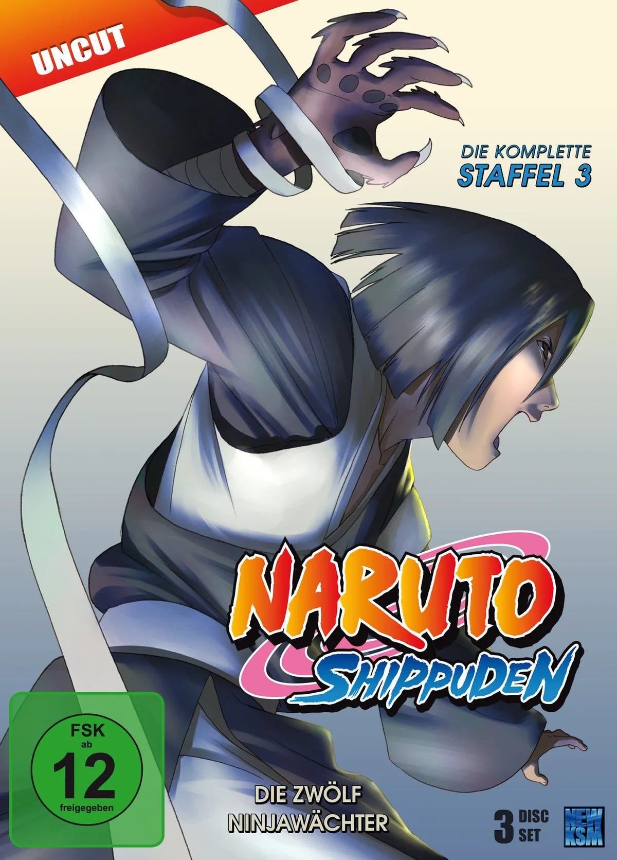 Naruto Shippuden - Staffel 3 - Uncut  [3 DVDs] - DVD