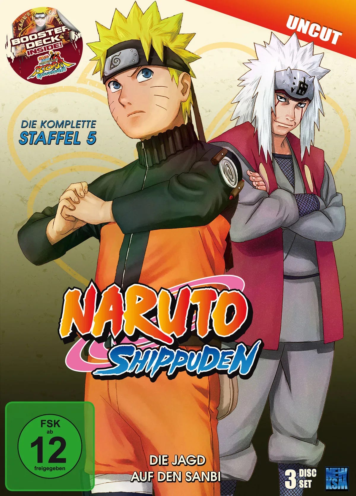 Naruto Shippuden - Staffel 5 - Uncut  [3 DVDs] - DVD