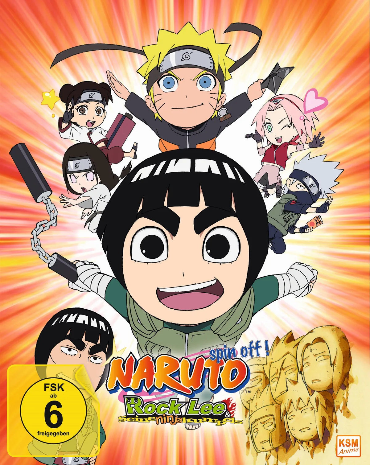 Naruto Spin-Off! Rock Lee & seine..Vol. 1 [2 BR] - Blu-ray Disc