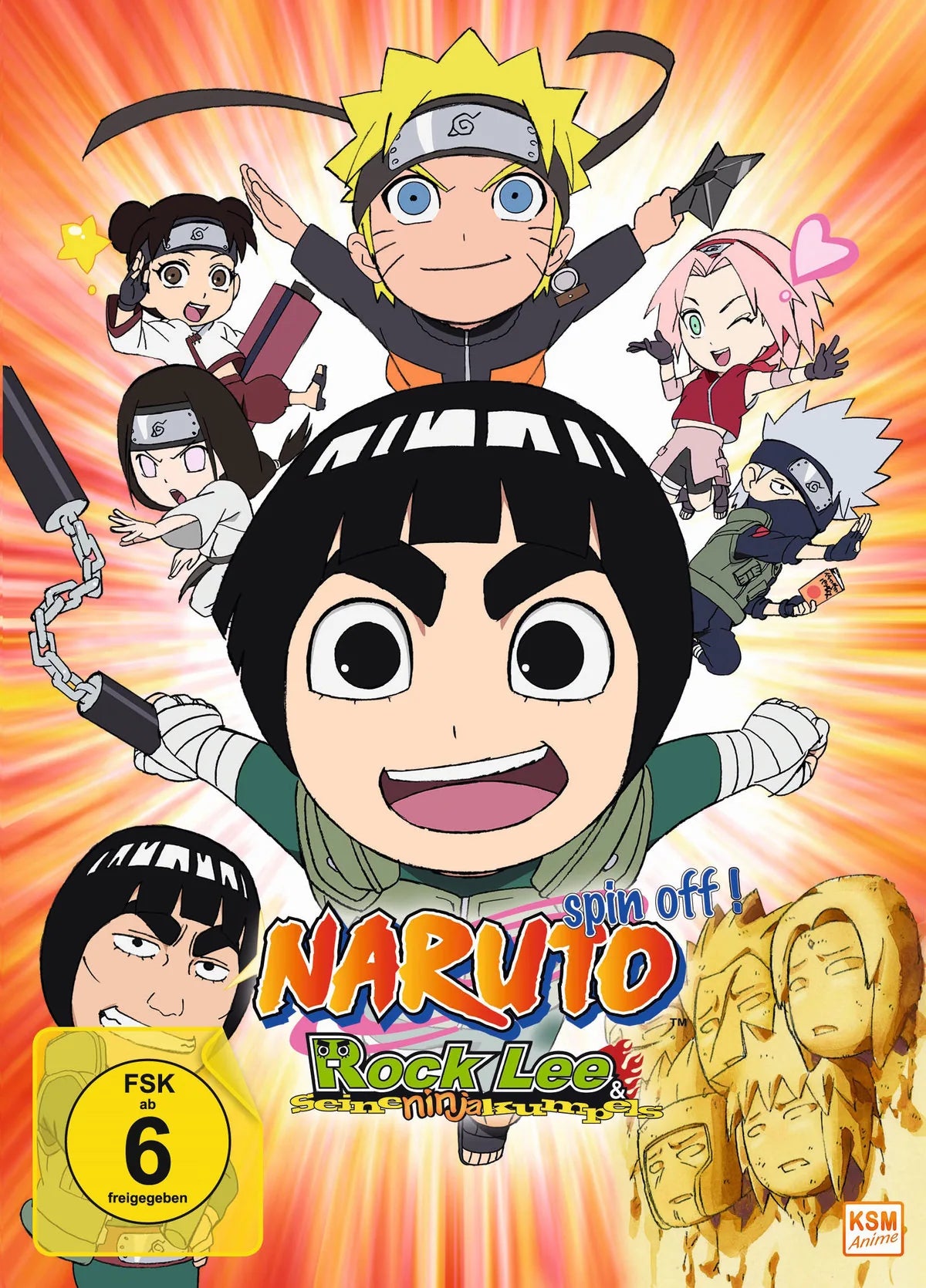 Naruto Spin-Off! Rock Lee & seine..Vol. 1 [3DVD] - DVD