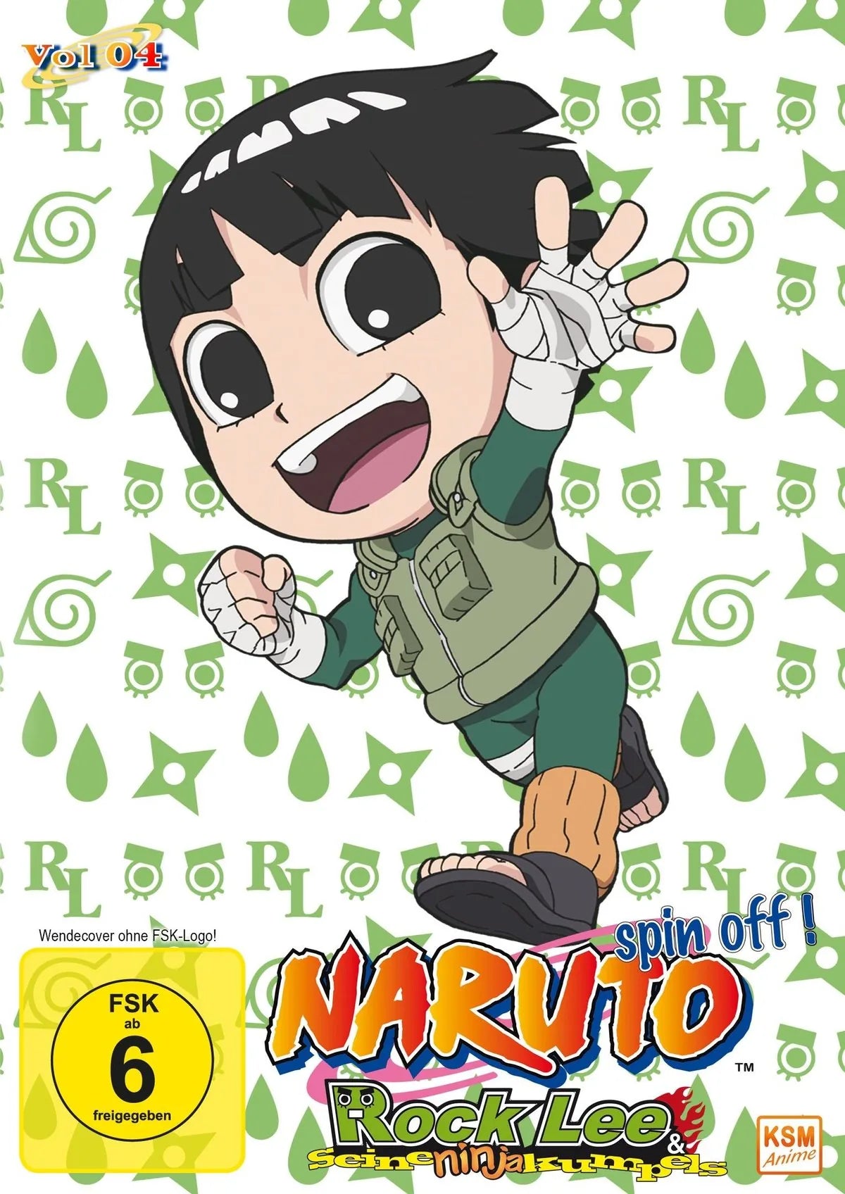 Naruto Spin-Off! Rock Lee & seine..Vol.4 [3DVD] - DVD