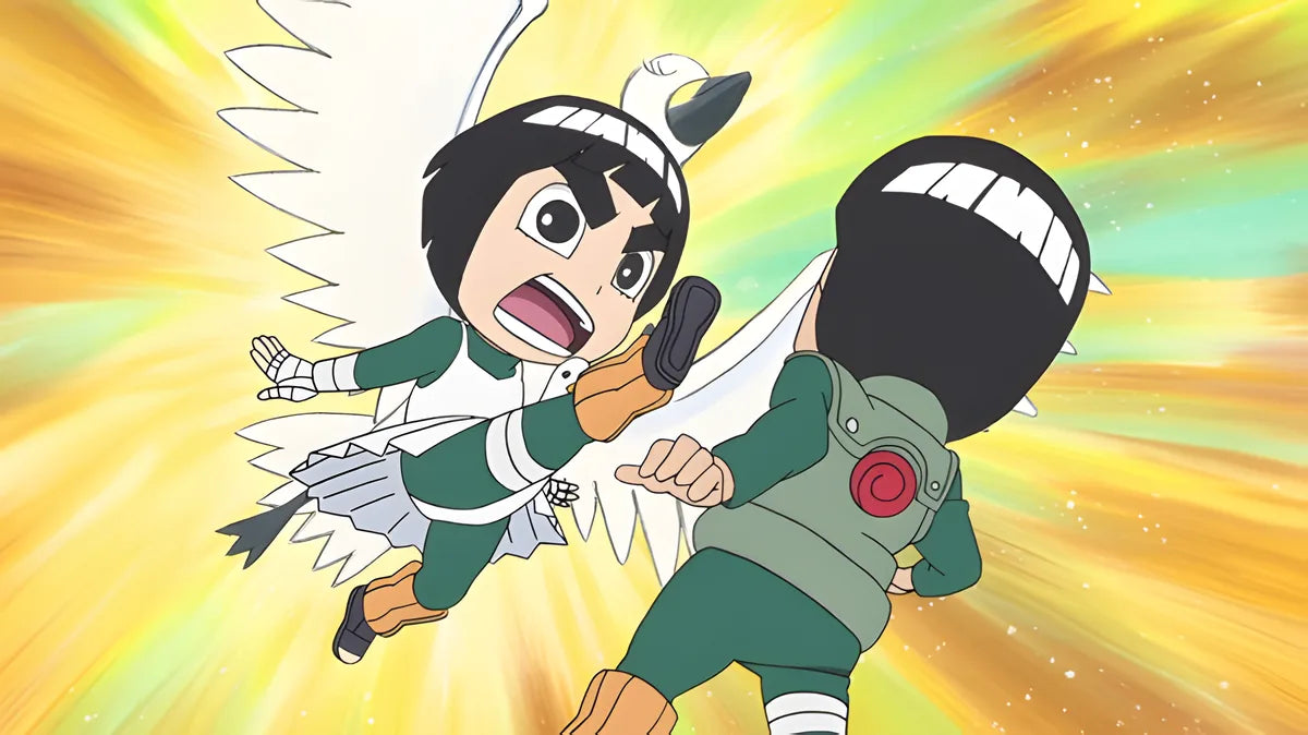 Filmszene 4 aus Naruto Spin - Off! Rock Lee und seine Ninja Kumpels – Blu-ray. Regie: Masahiko Murata