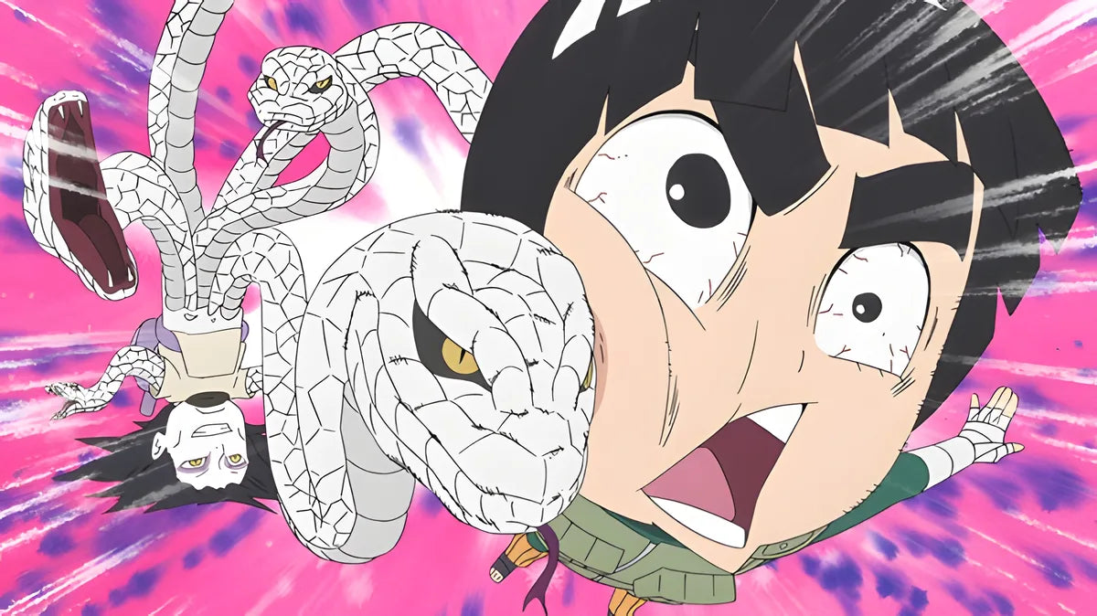 Filmszene 5 aus Naruto Spin - Off! Rock Lee und seine Ninja Kumpels – Blu-ray. Regie: Masahiko Murata