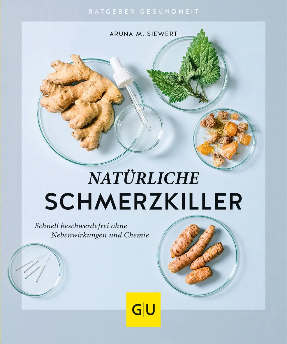 Buchcover von 'Natürliche Schmerzkiller' - Taschenbuch von Aruna M. Siewert