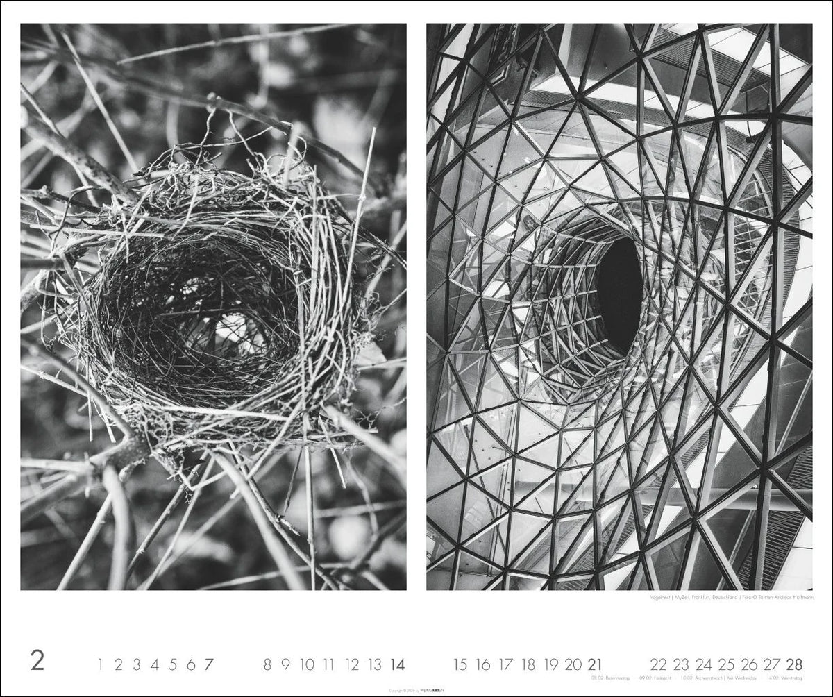 Natur - Architektur Kalender 2027 – Ansicht