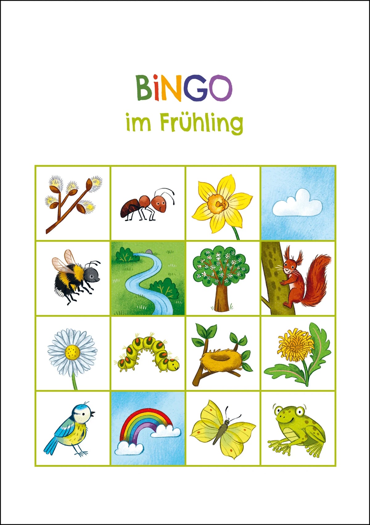 Natur-Bingo und weitere Suchspiele für das ganze Jahr – Ansicht