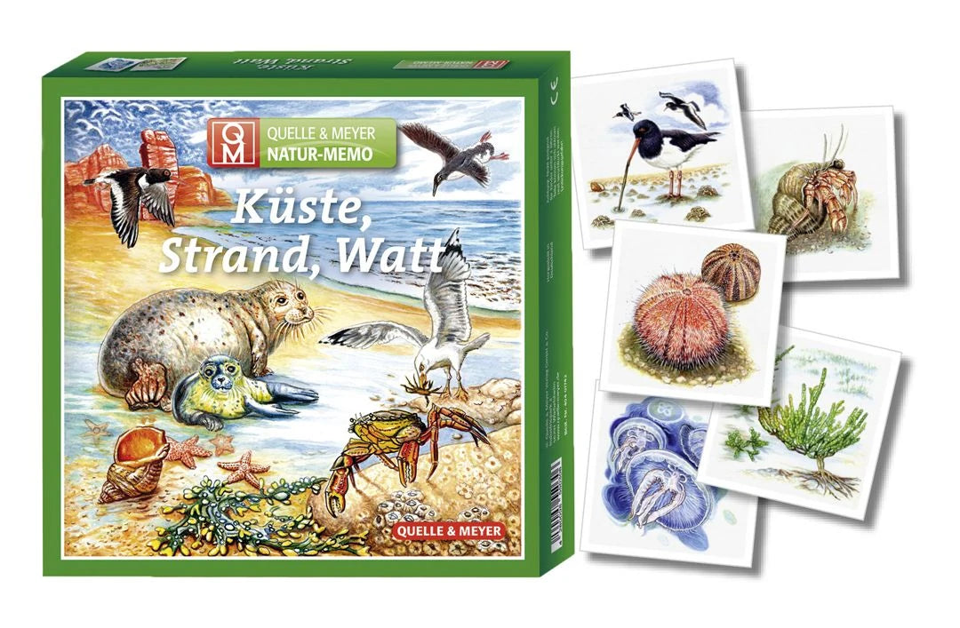 Natur-Memo „Küste, Strand, Watt“ – Ansicht