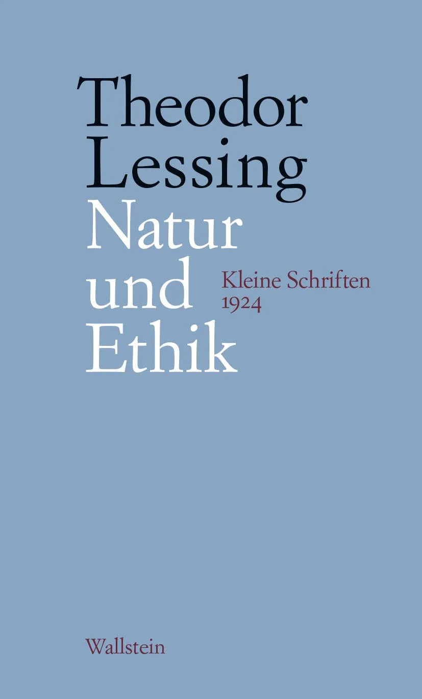 Cover: Natur und Ethik (E-Book) von Theodor Lessing