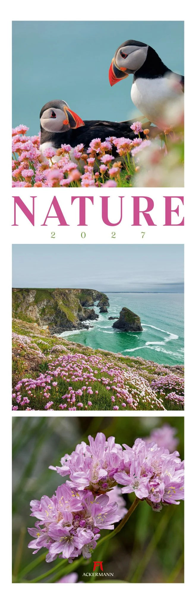 Wandkalender: Nature Triplet-Kalender 2027