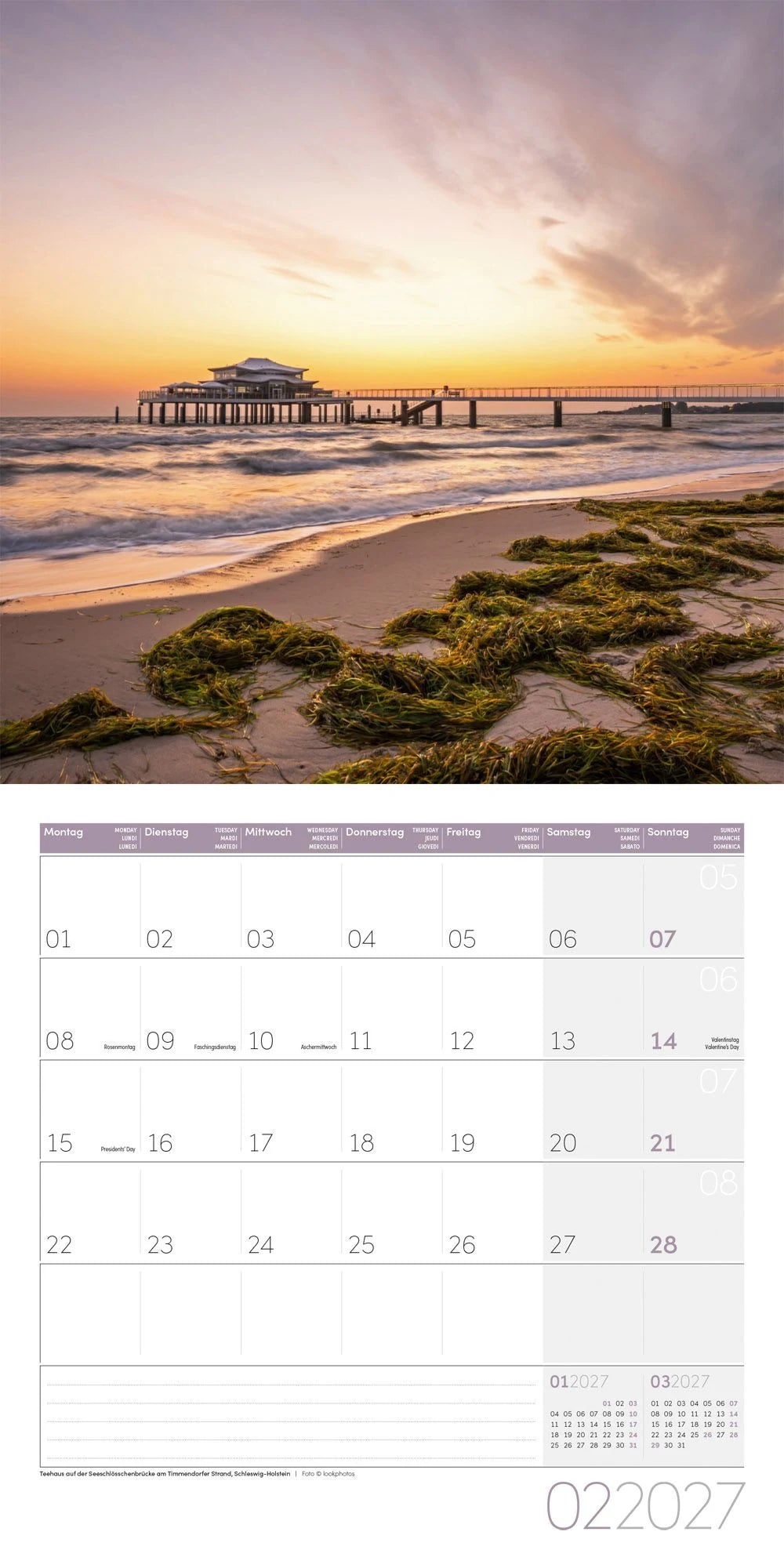 Naturwunder Deutschland Kalender 2027 - 30x30 - Art12 – Ansicht
