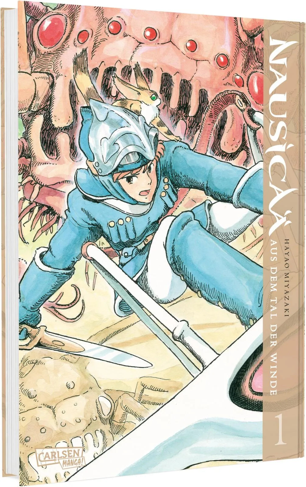 Buchcover von 'Nausicaä aus dem Tal der Winde: Doppelband-Edition 1' - Gebundene Ausgabe von Hayao Miyazaki