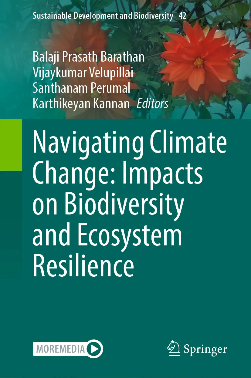 Cover: Navigating Climate Change: Impacts on Biodiversity and Ecosystem Resilience (E-Book)