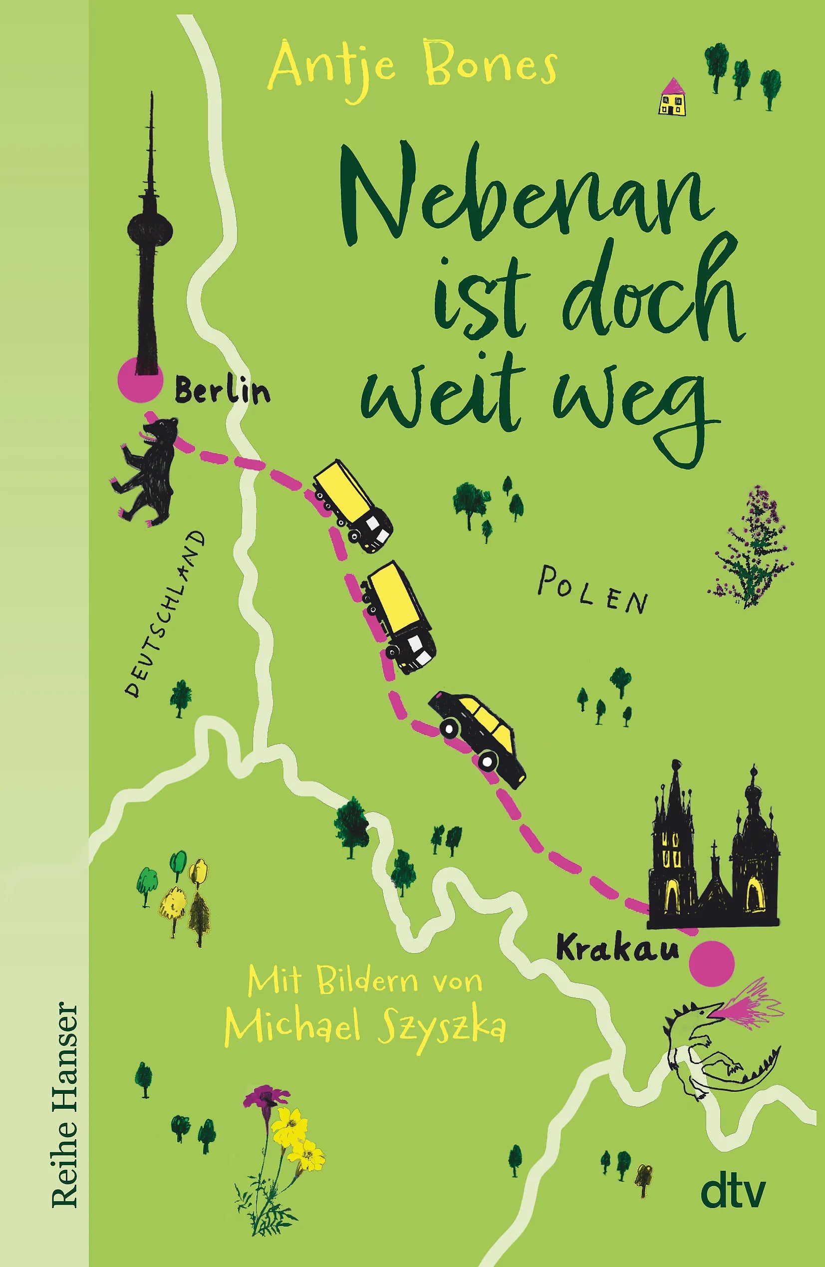 Buchcover von 'Nebenan ist doch weit weg' - Gebundene Ausgabe von Antje Bones