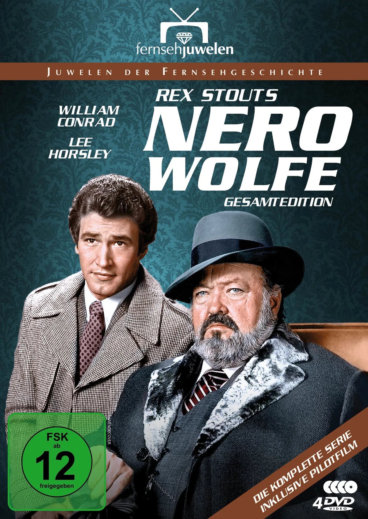 Nero Wolfe - Gesamtedition  [4 DVDs] - DVD