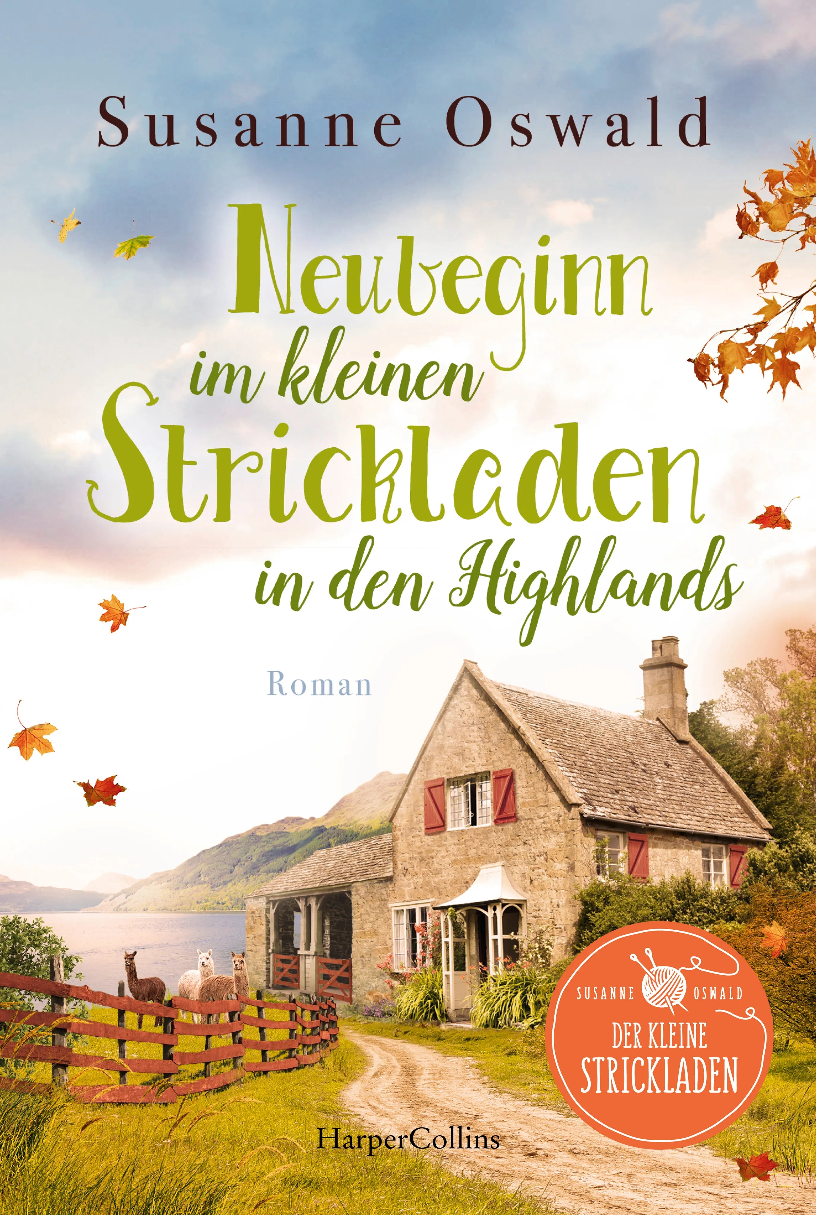 Buchcover von 'Neubeginn im kleinen Strickladen in den Highlands' - Taschenbuch von Susanne Oswald