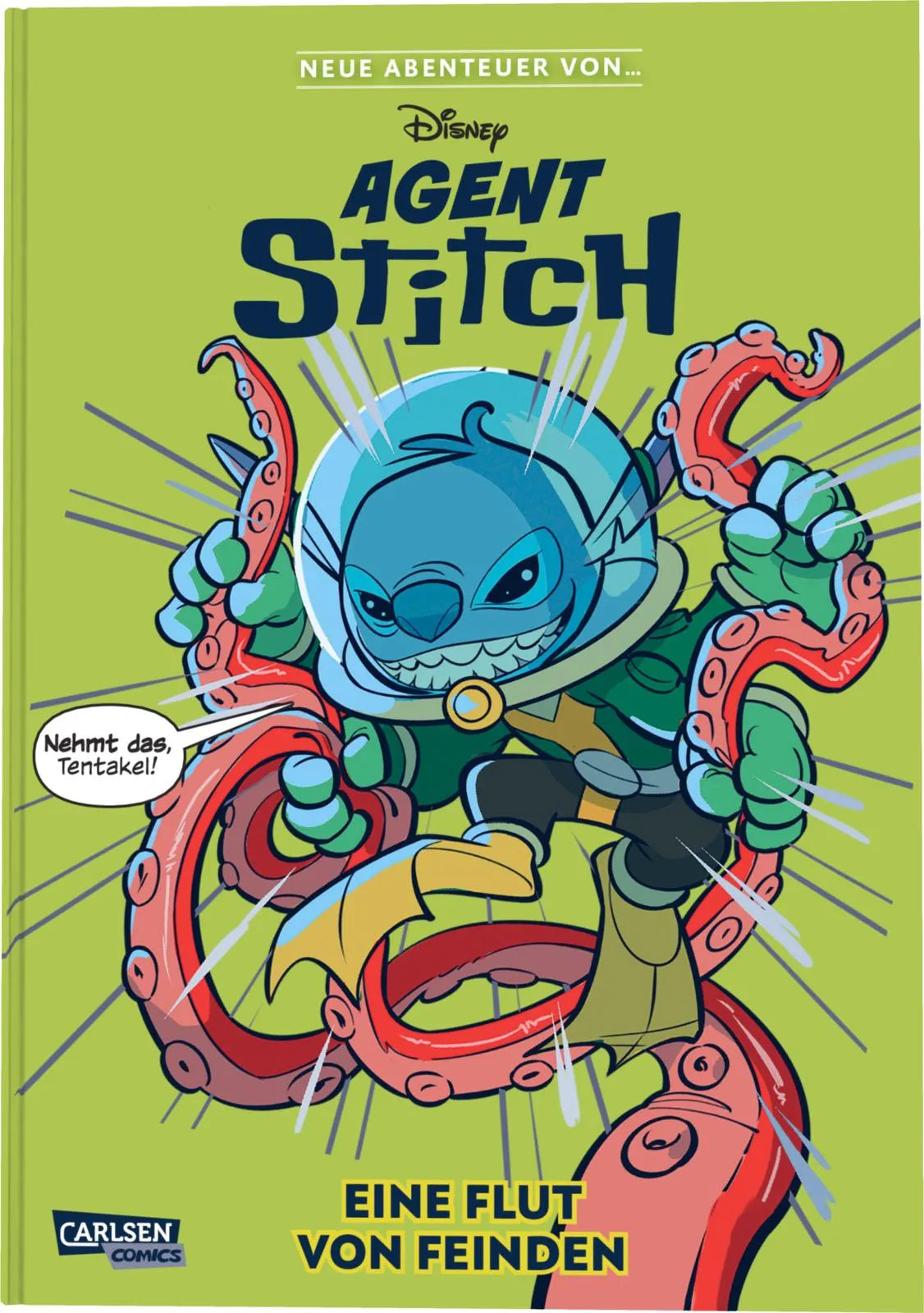 Buchcover von 'Neue Abenteuer von ...: Agent Stitch' - Gebundene Ausgabe von Steve Behling