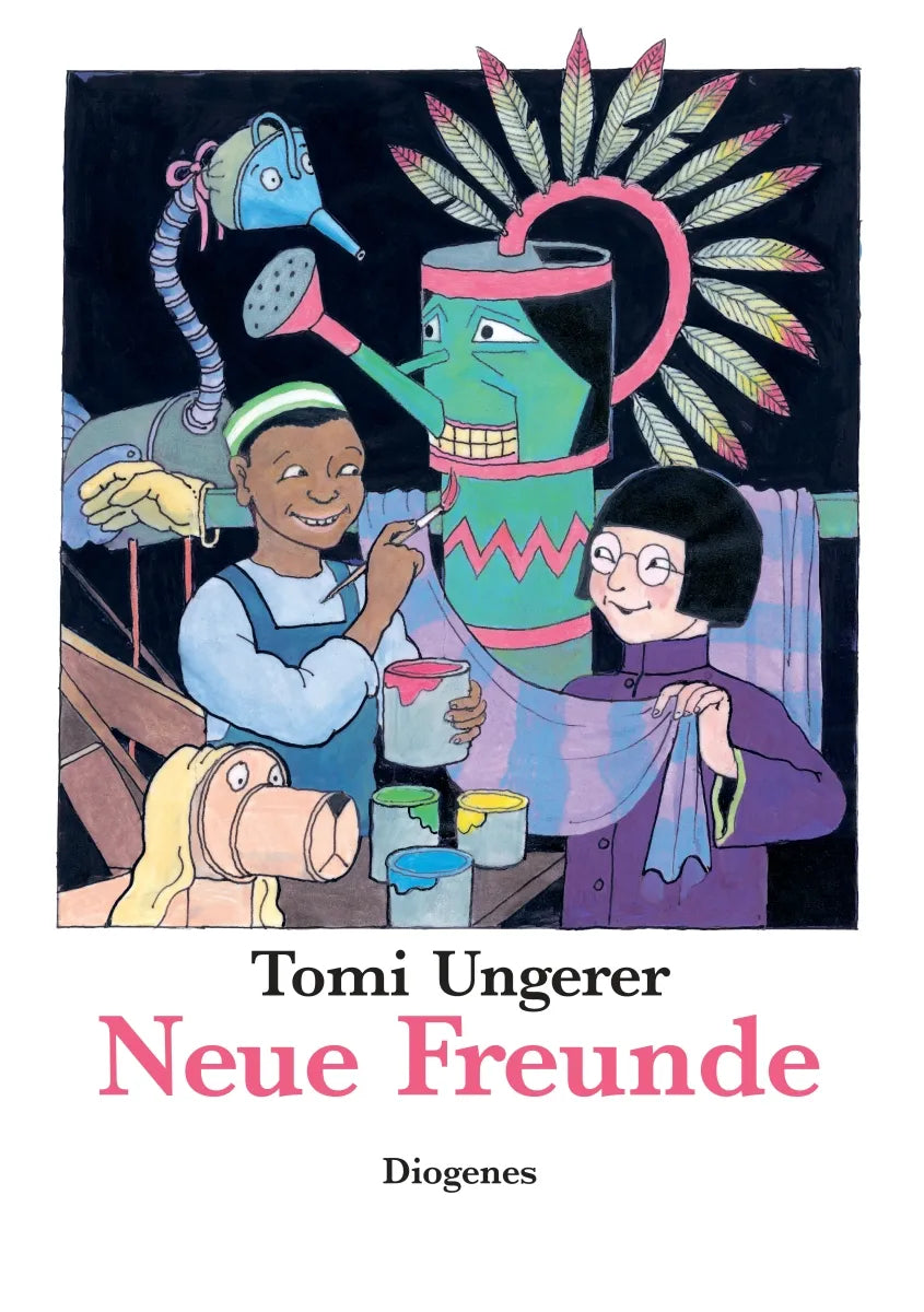 Buchcover von 'Neue Freunde' - Gebundene Ausgabe von Tomi Ungerer