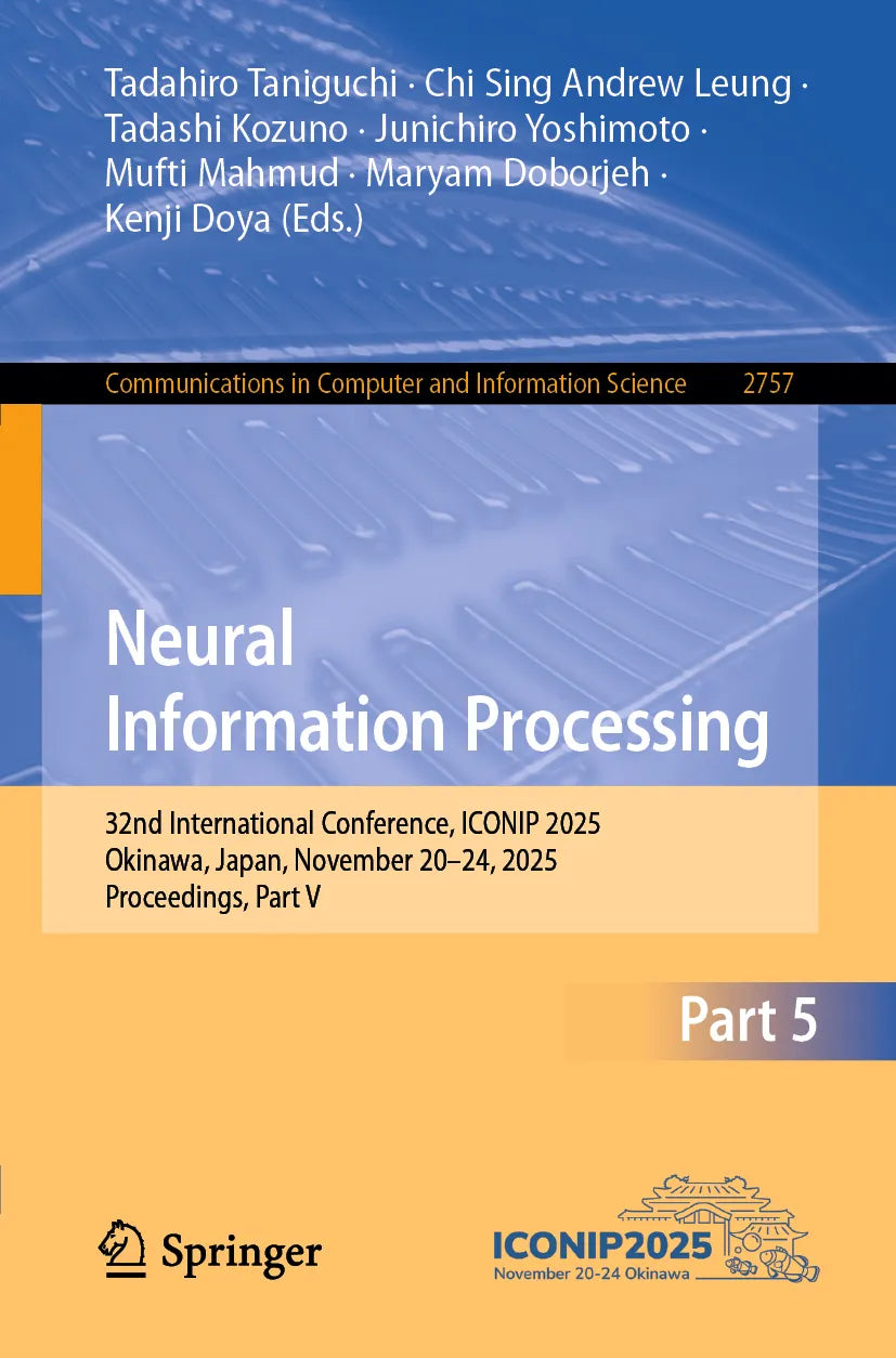 Cover: Neural Information Processing (E-Book)