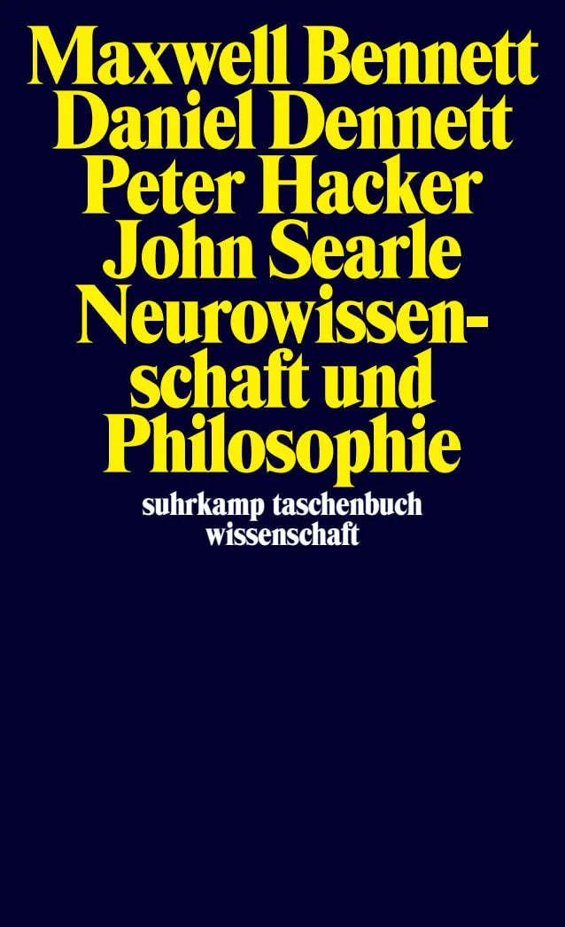 Buchcover von 'Neurowissenschaft und Philosophie' - Taschenbuch von Maxwell Bennett