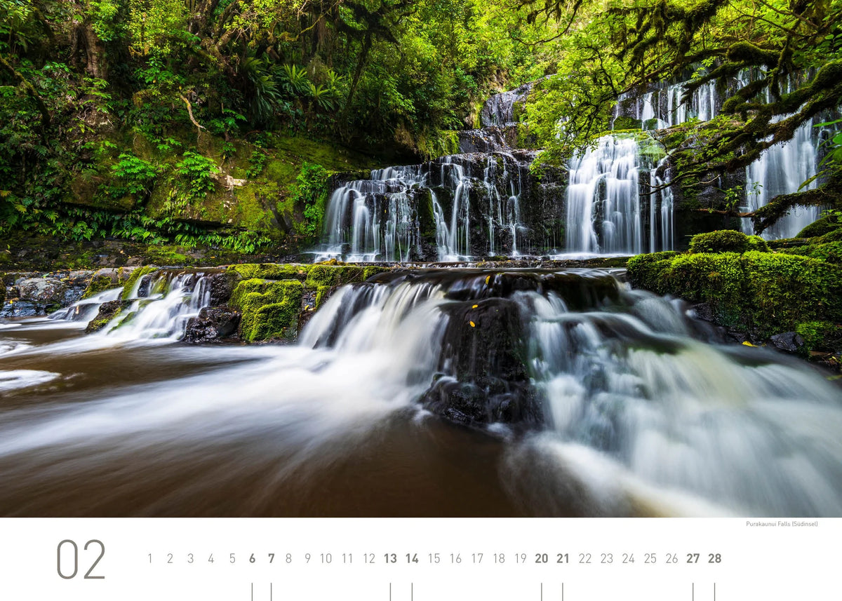 Neuseeland Exklusivkalender 2027 – Ansicht
