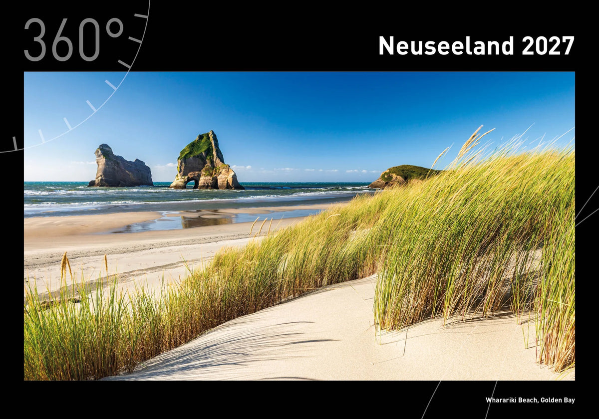 Wandkalender: Neuseeland Premiumkalender 2027