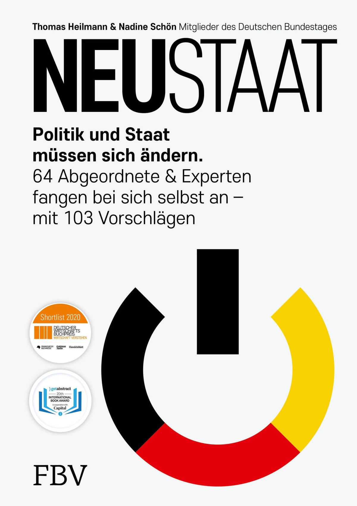 Buchcover von 'NEUSTAAT' - Gebundene Ausgabe von Thomas Heilmann