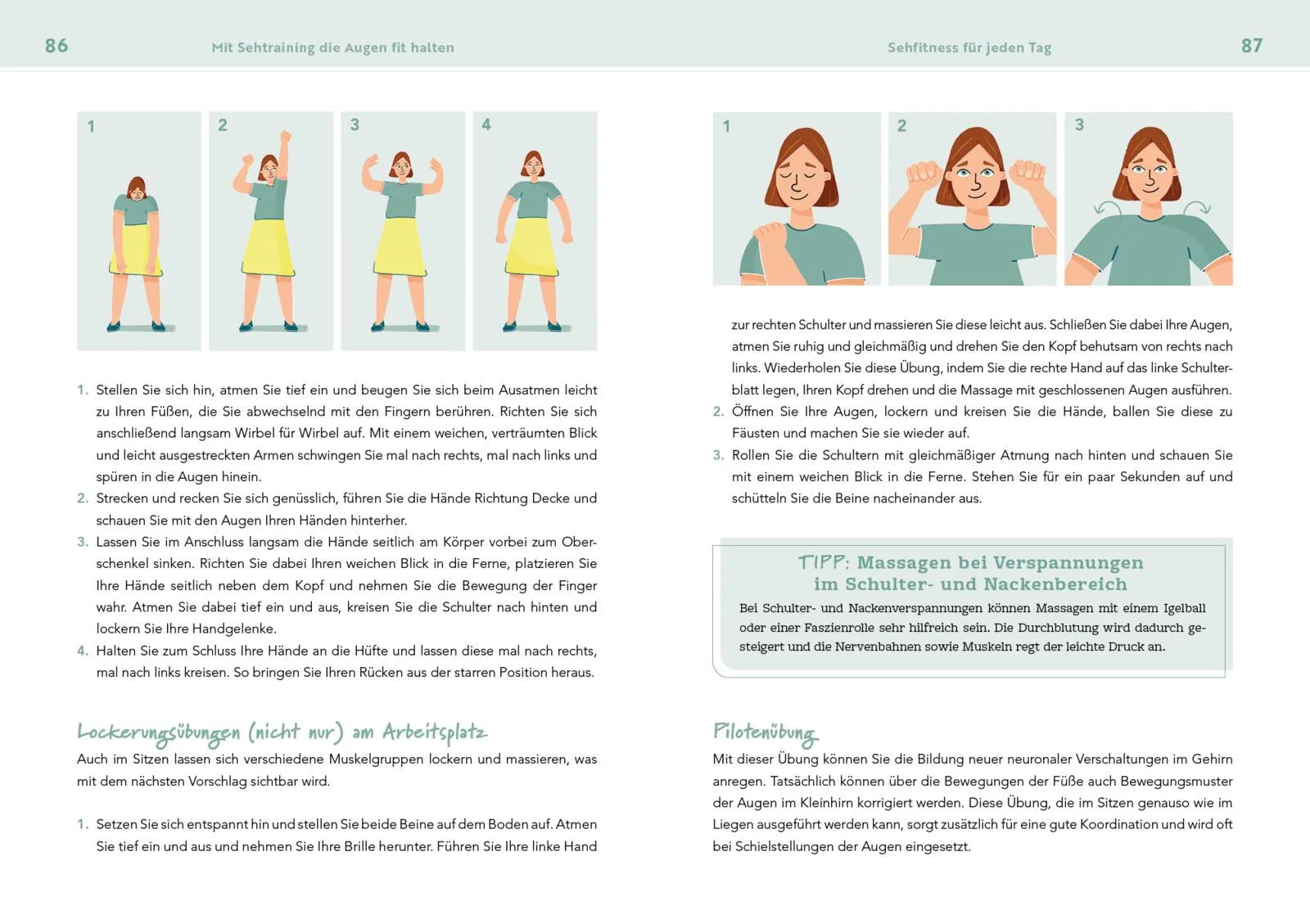 Innenansicht von 'Neustart für die Augen' - Taschenbuch