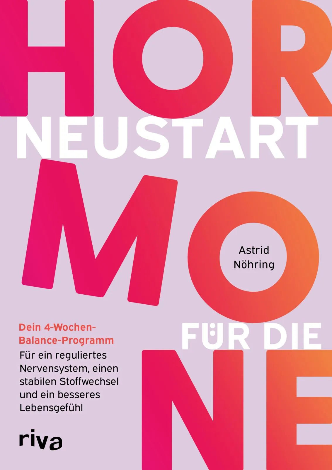 Buchcover von 'Neustart für die Hormone' - Taschenbuch von Astrid Nöhring