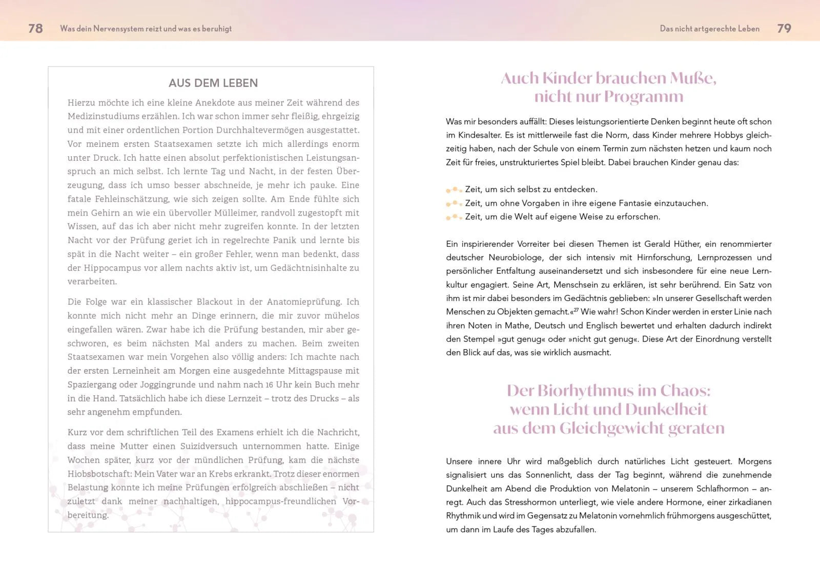 Innenansicht von 'Neustart fürs Nervensystem' - Taschenbuch
