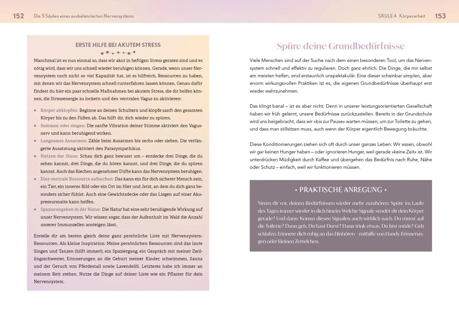 Innenansicht von 'Neustart fürs Nervensystem' - Taschenbuch