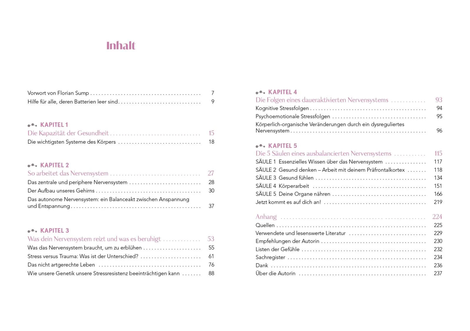 Innenansicht von 'Neustart fürs Nervensystem' - Taschenbuch