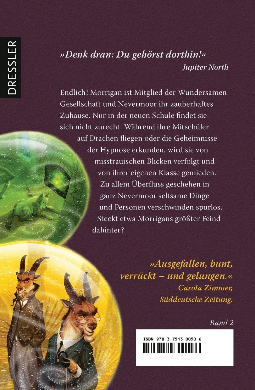 Rückseite: Nevermoor 2. Das Geheimnis des Wunderschmieds (Taschenbuch)