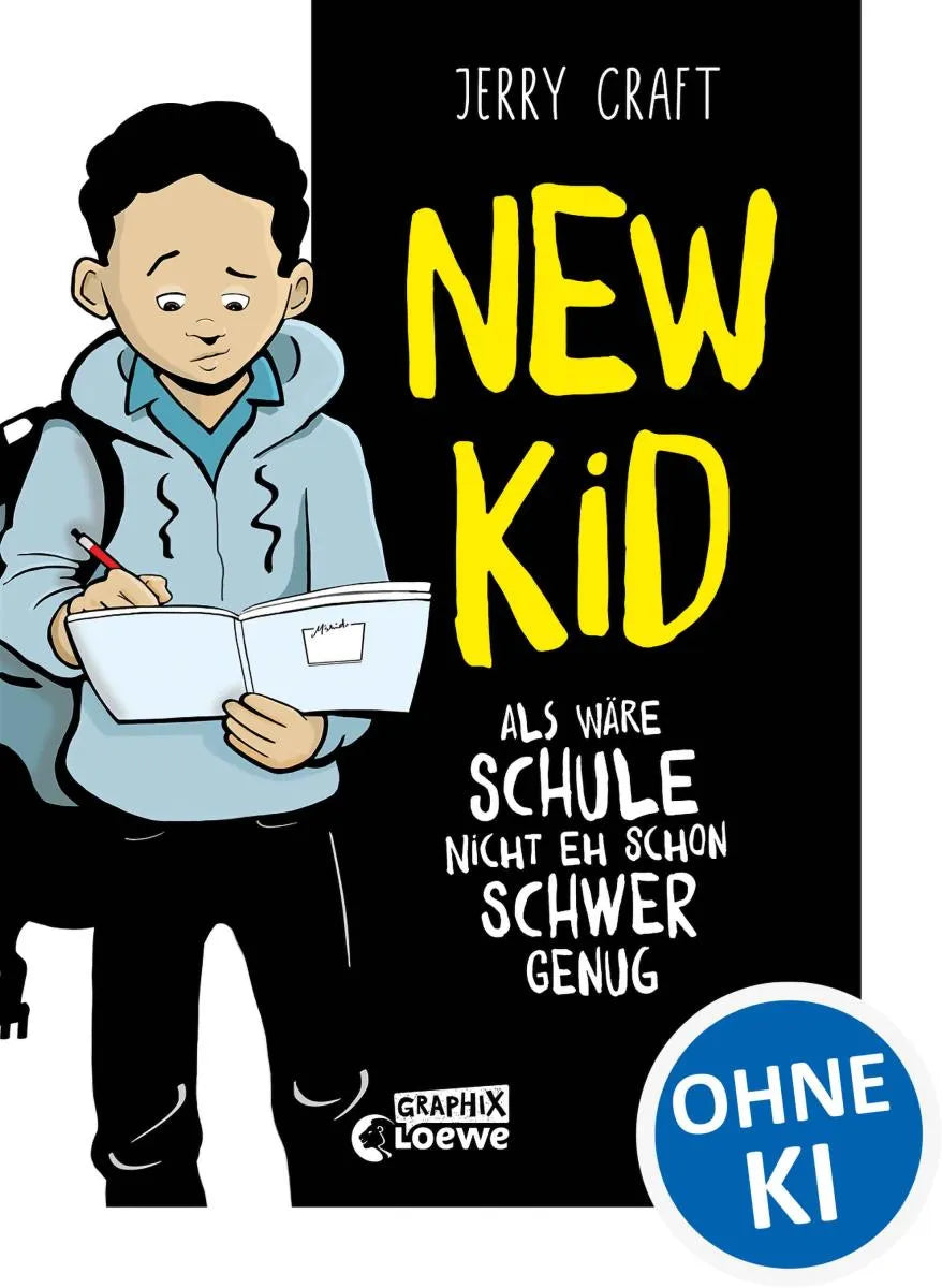 Cover: New Kid - Als wäre Schule nicht eh schon schwer genug (E-Book) von Jerry Craft
