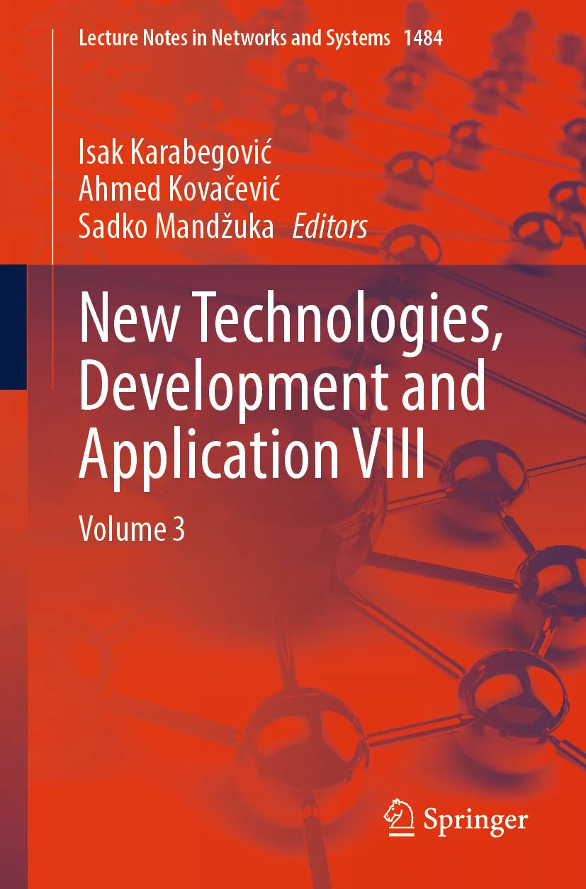 Cover: New Technologies, Development and Application VIII (E-Book)