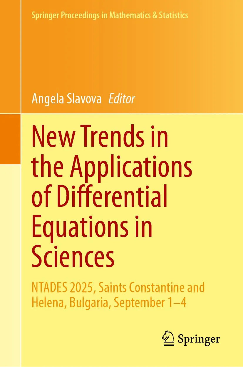 Cover: New Trends in the Applications of Differential Equations in Sciences (E-Book) von Angela Slavova