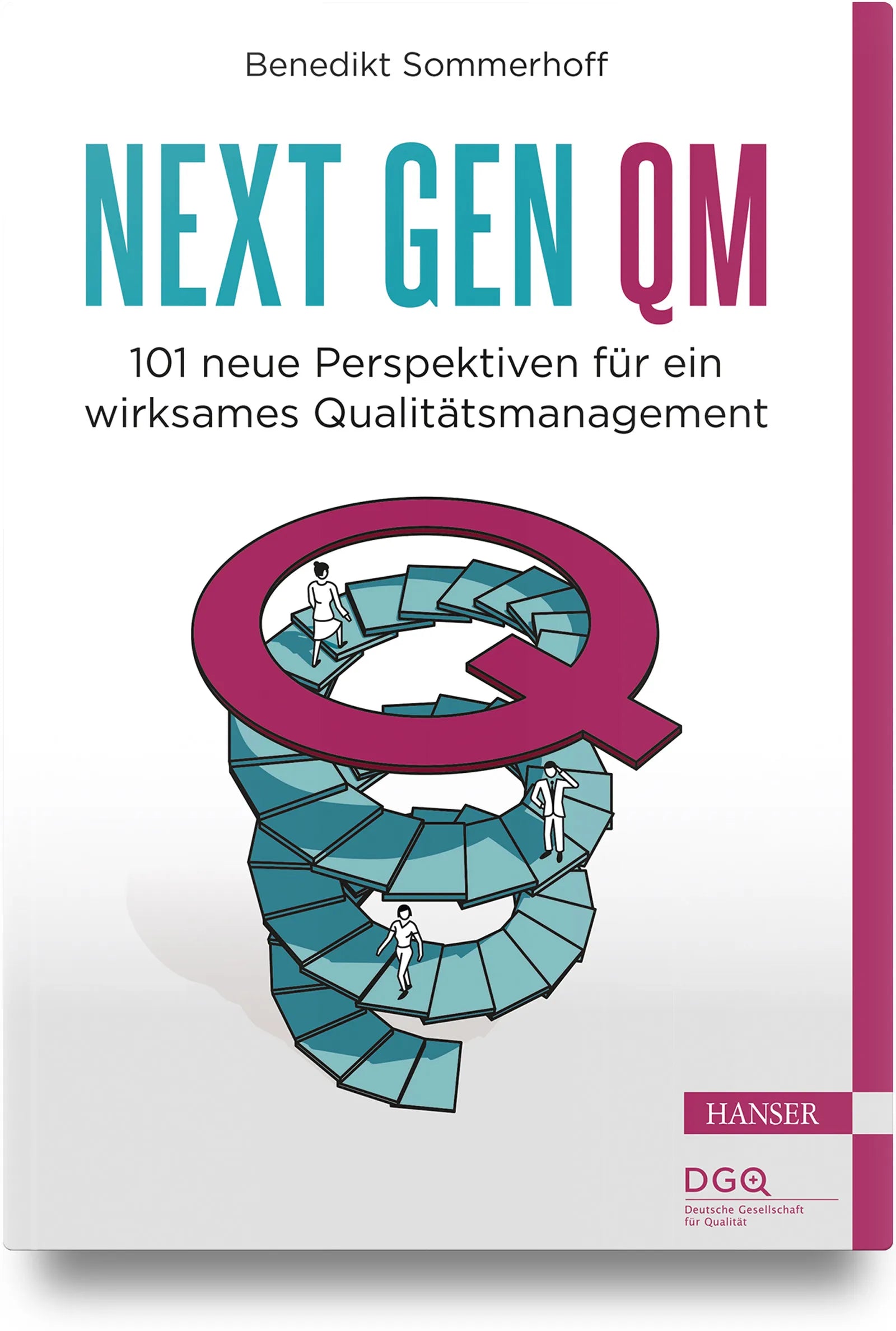 Buchcover von 'Next Gen QM' - Gebundene Ausgabe von Benedikt Sommerhoff