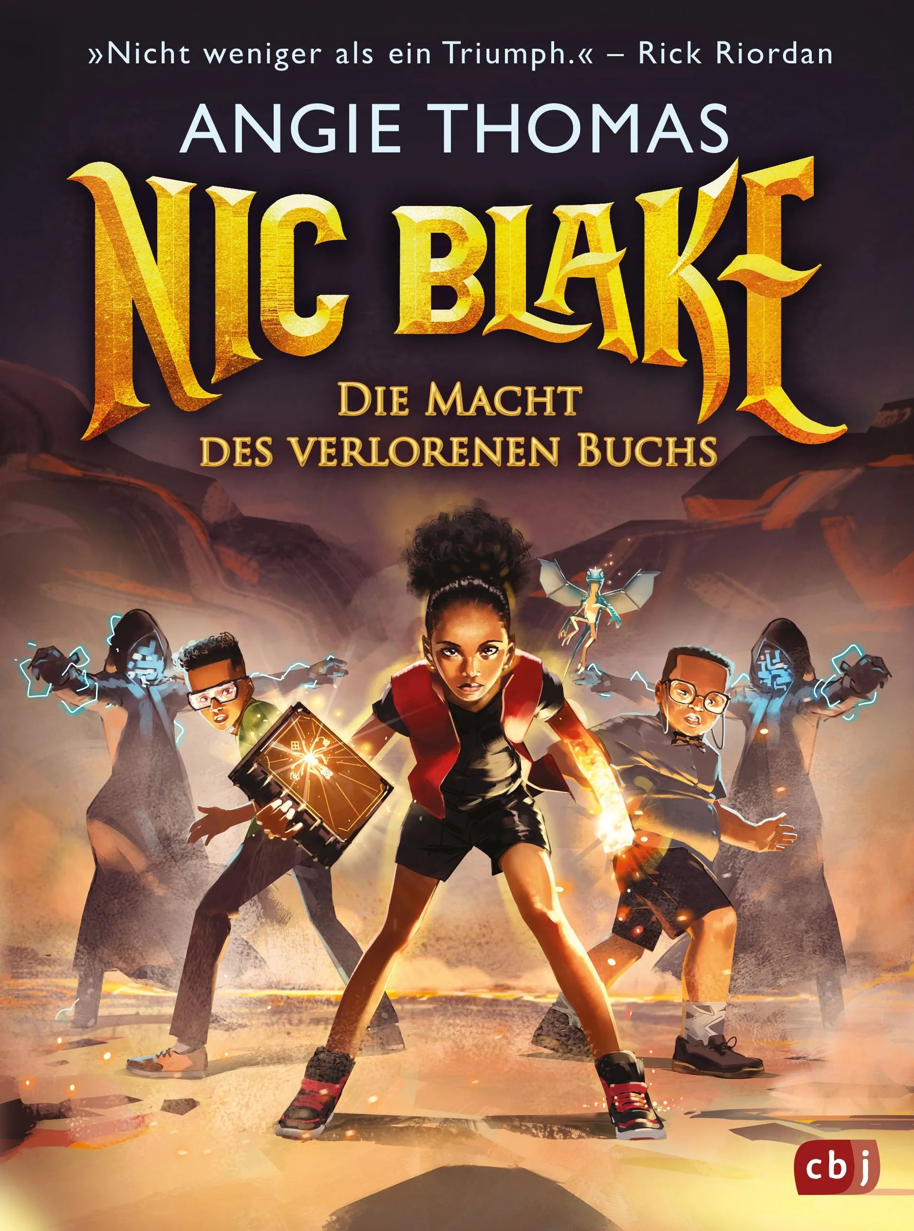 Cover: Nic Blake – Die Macht des verlorenen Buchs (Hardcover) von Angie Thomas