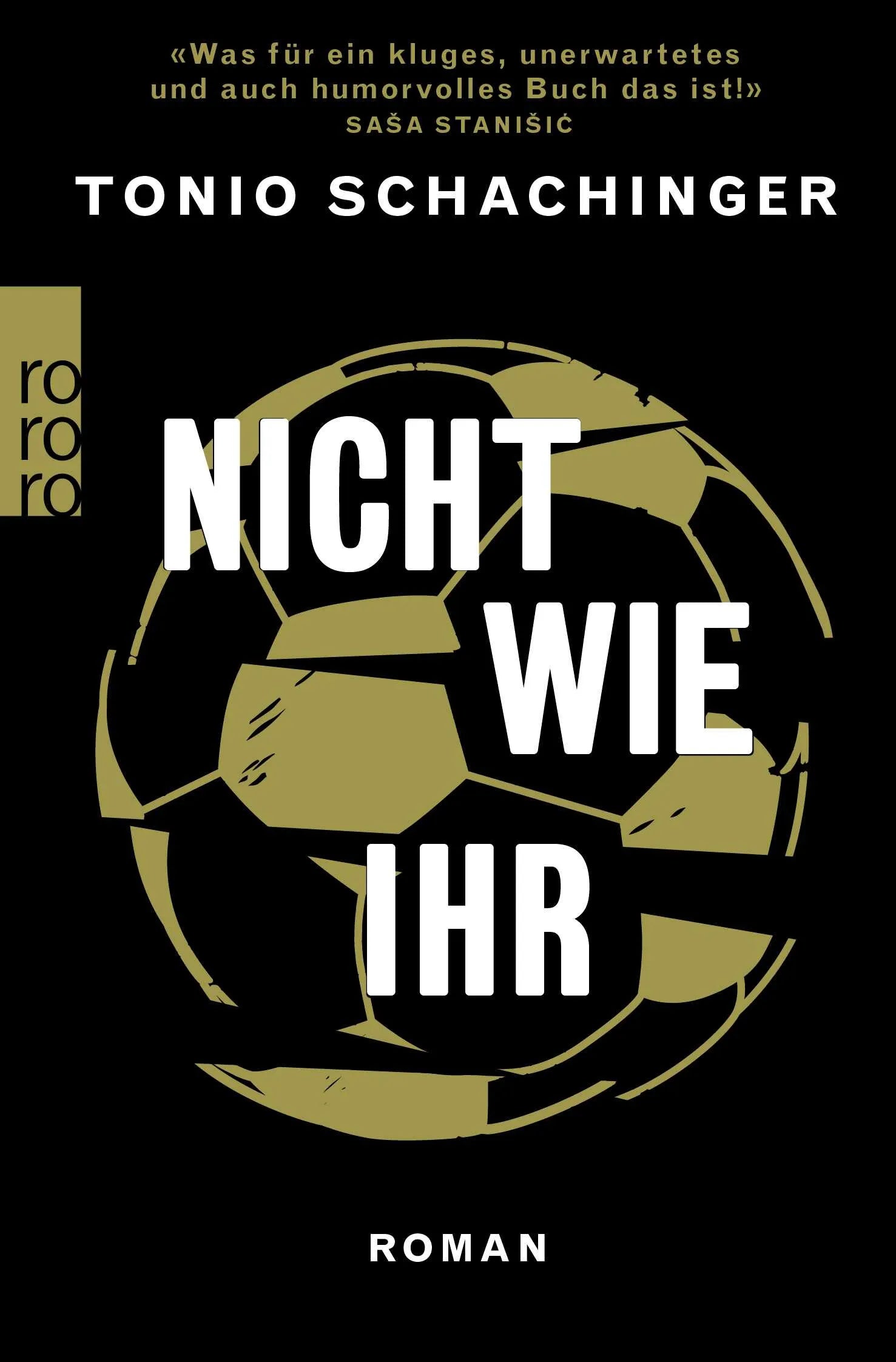 Buchcover von 'Nicht wie ihr' - Taschenbuch von Tonio Schachinger