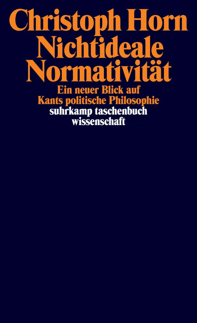 Buchcover von 'Nichtideale Normativität' - Taschenbuch von Christoph Horn