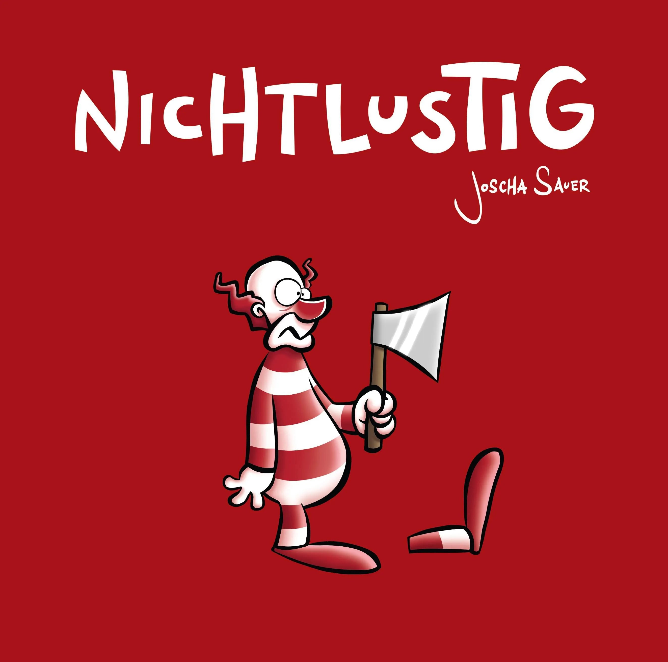 Buchcover von 'Nichtlustig' - Gebundene Ausgabe von Joscha Sauer