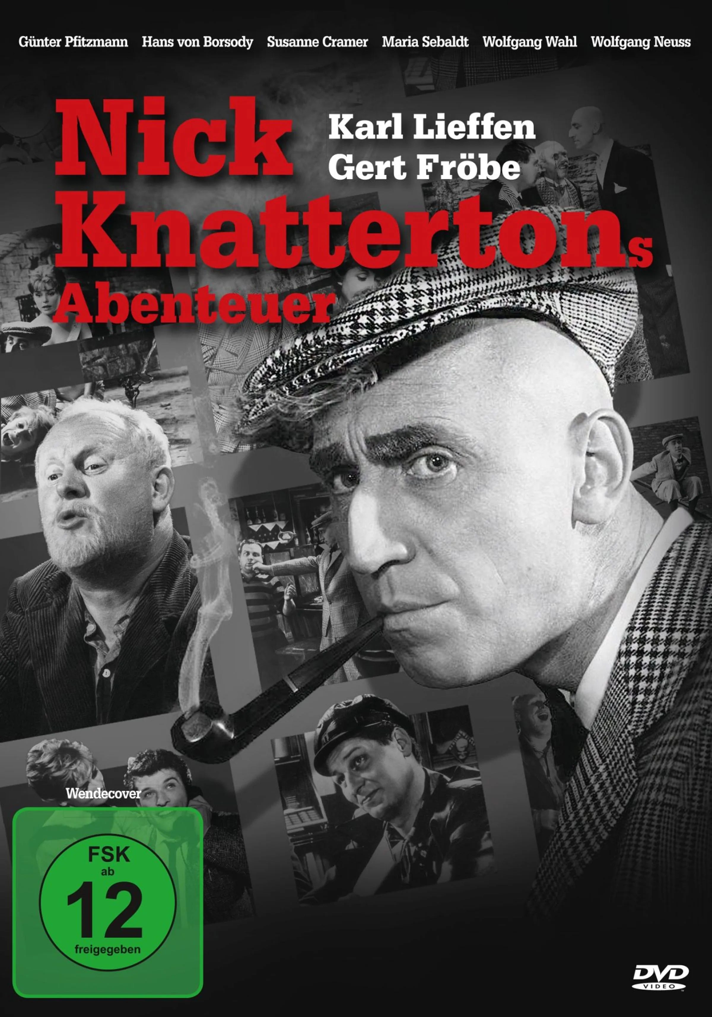 DVD-Cover: Nick Knattertons Abenteuer. Regie: Hans Quest