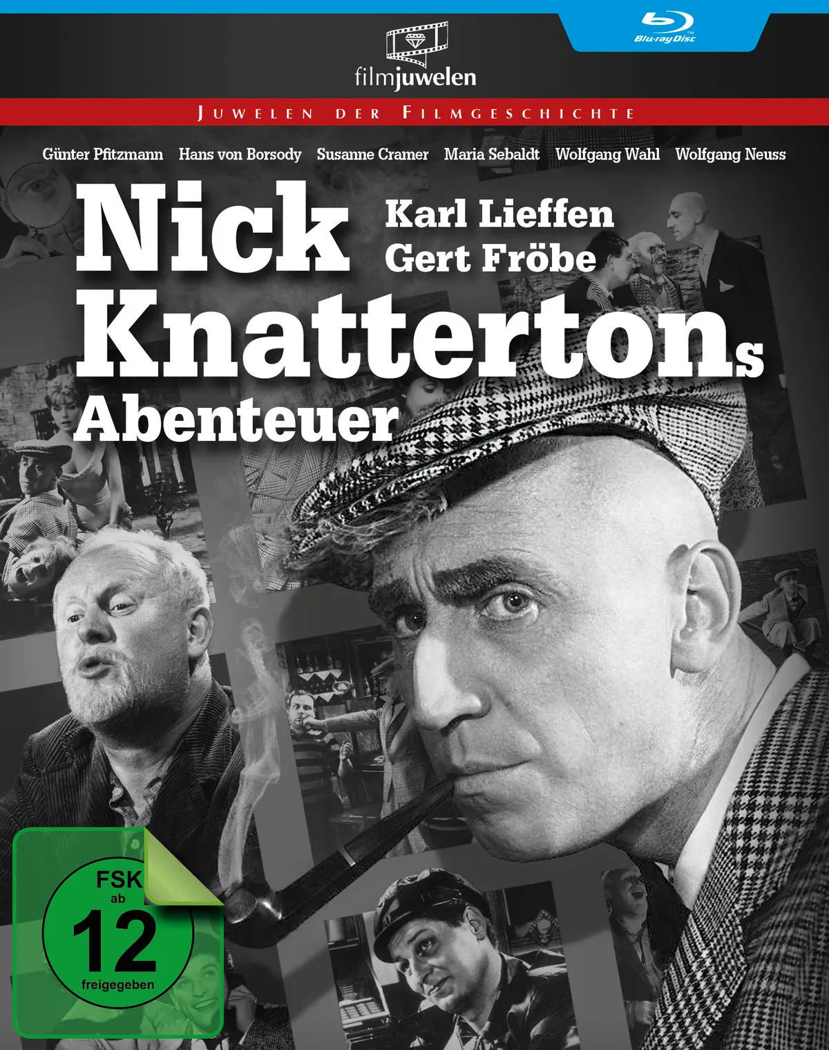 Nick Knattertons Abenteuer - filmjuwelen - Blu-ray Disc