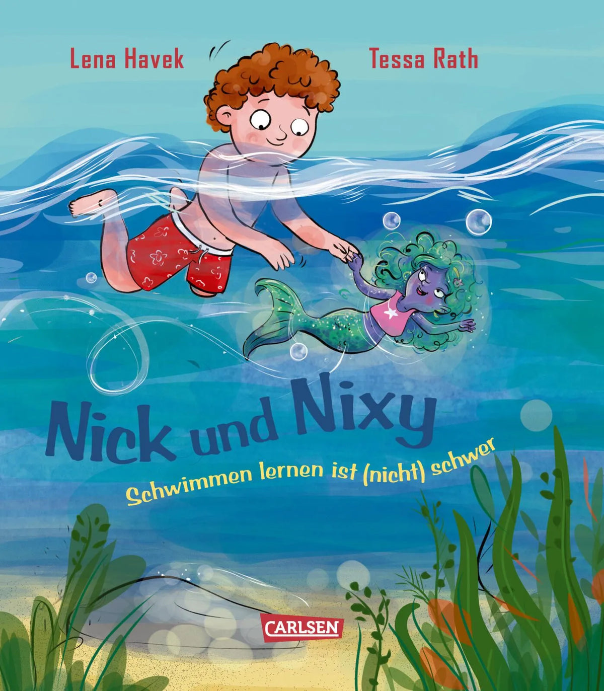 Cover: Nick und Nixy - Schwimmen lernen ist (Hardcover) von Lena Havek