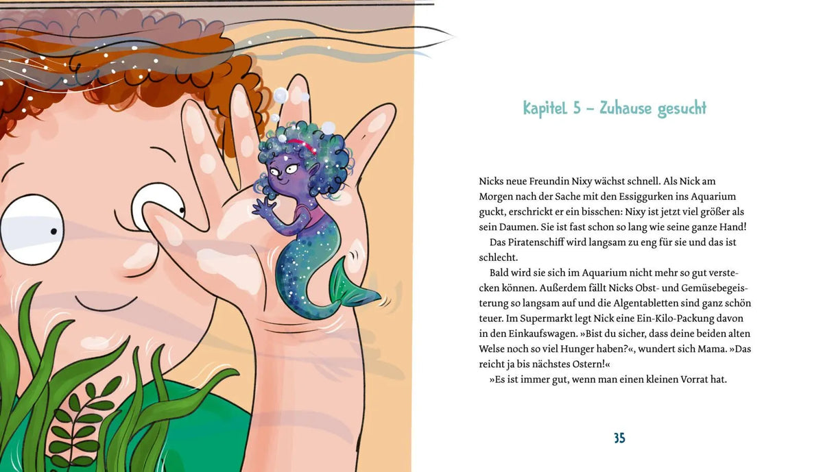 Detailansicht: Nick und Nixy - Schwimmen lernen ist (Hardcover)