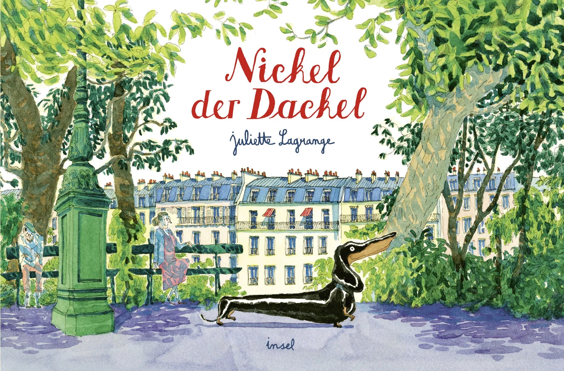 Buchcover von 'Nickel der Dackel' - Gebundene Ausgabe von Juliette Lagrange