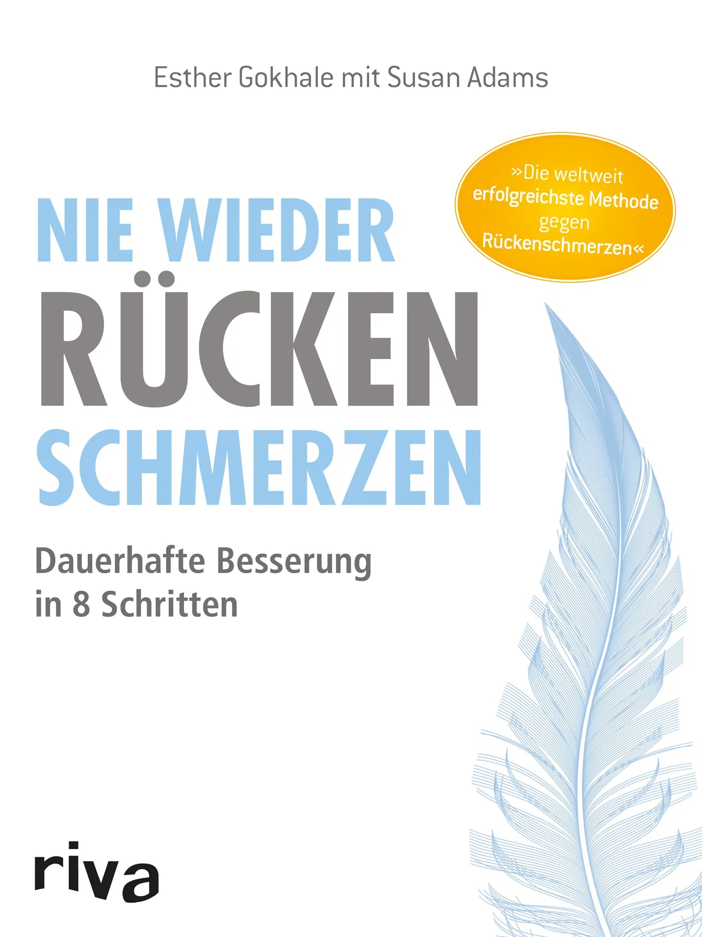 Buchcover von 'Nie wieder Rückenschmerzen' - Taschenbuch von Esther Gokhale