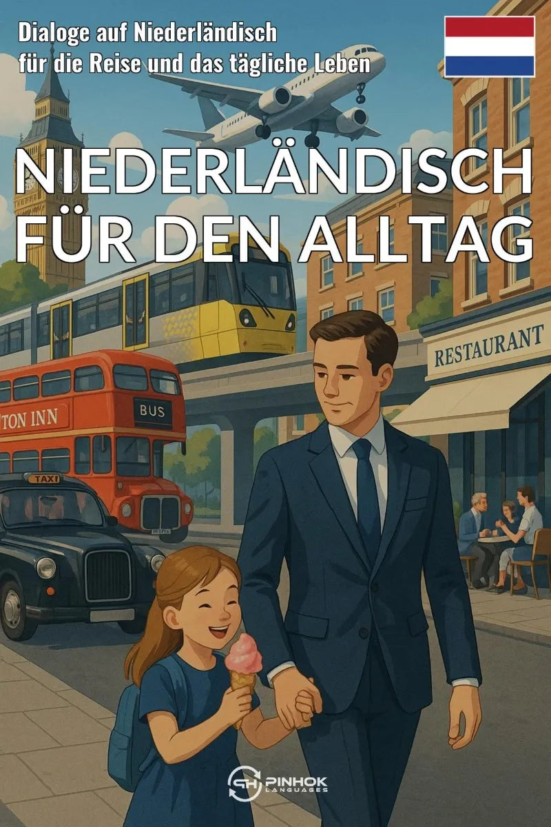 Cover: Niederländisch für den Alltag (E-Book) von Pinhok Languages