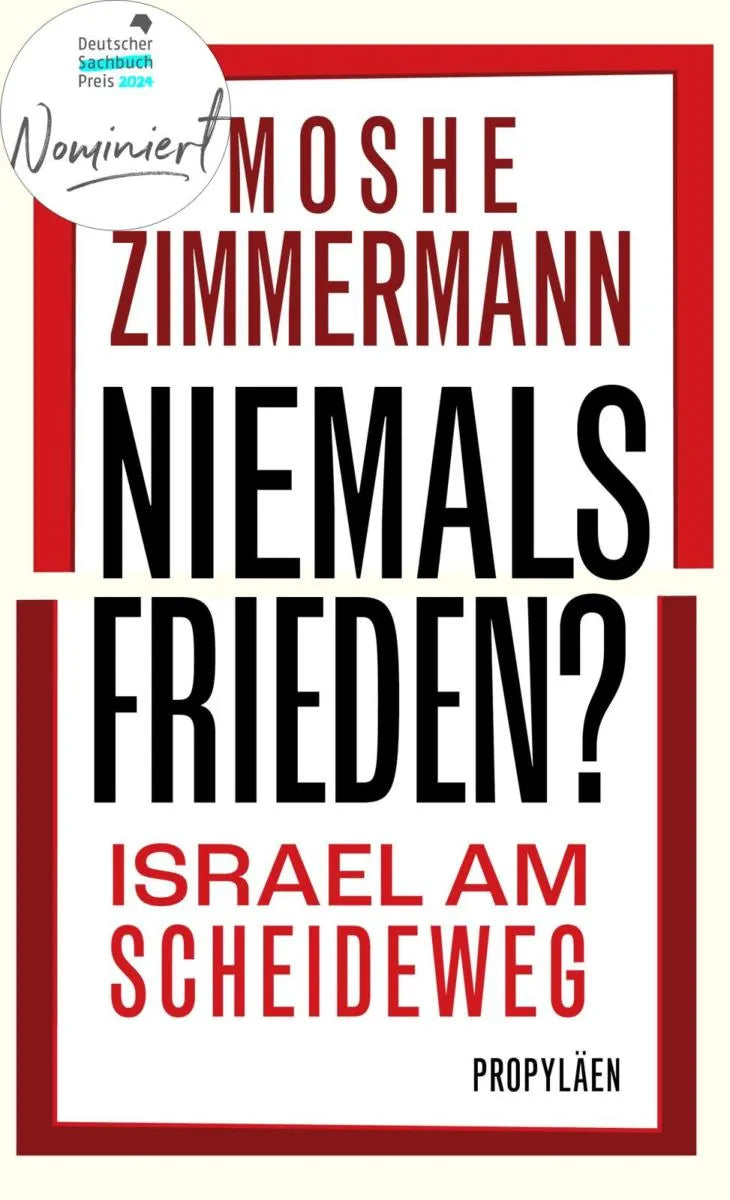 Cover: Niemals Frieden? (E-Book) von Moshe Zimmermann