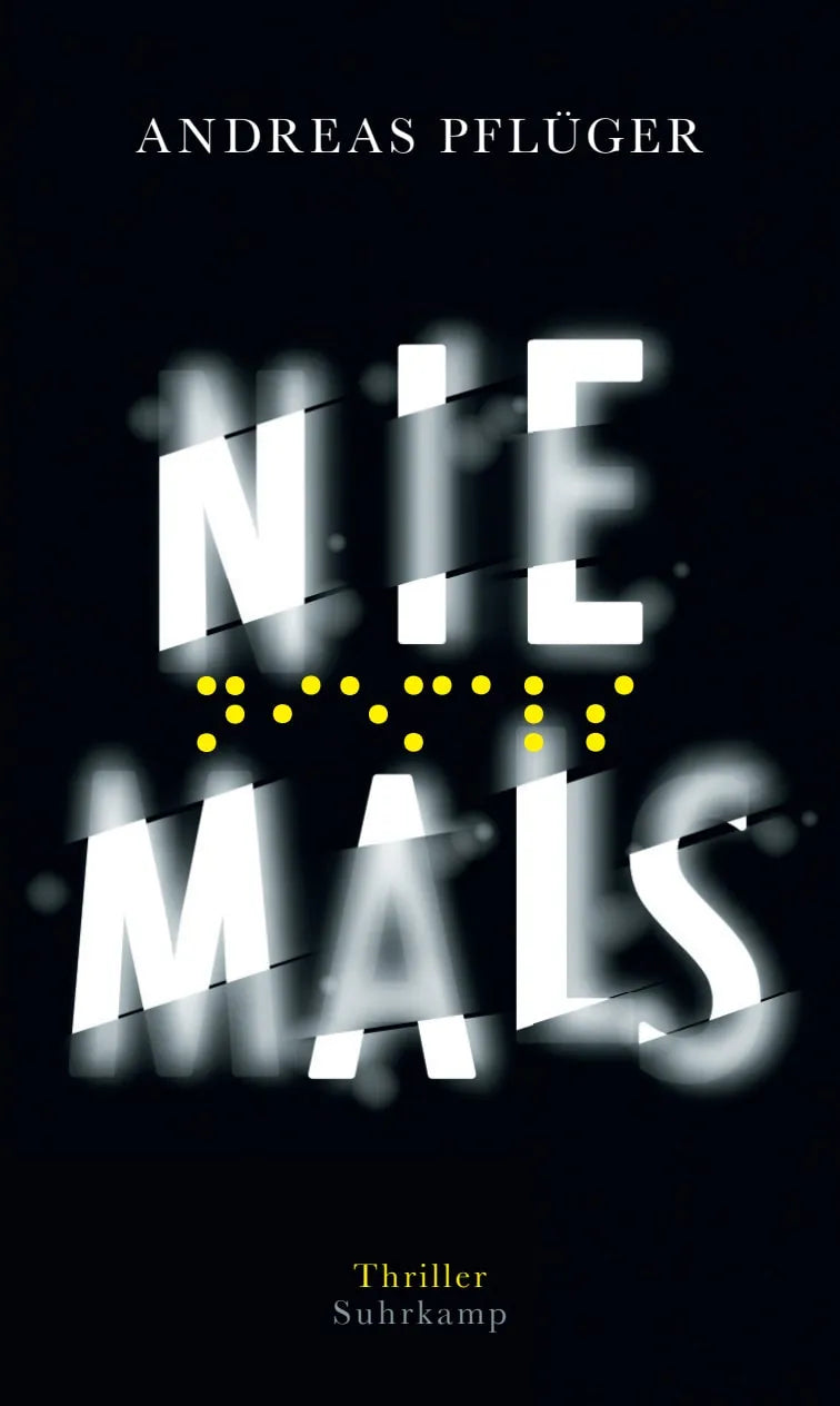 Buchcover von 'Niemals' - Gebundene Ausgabe von Andreas Pflüger